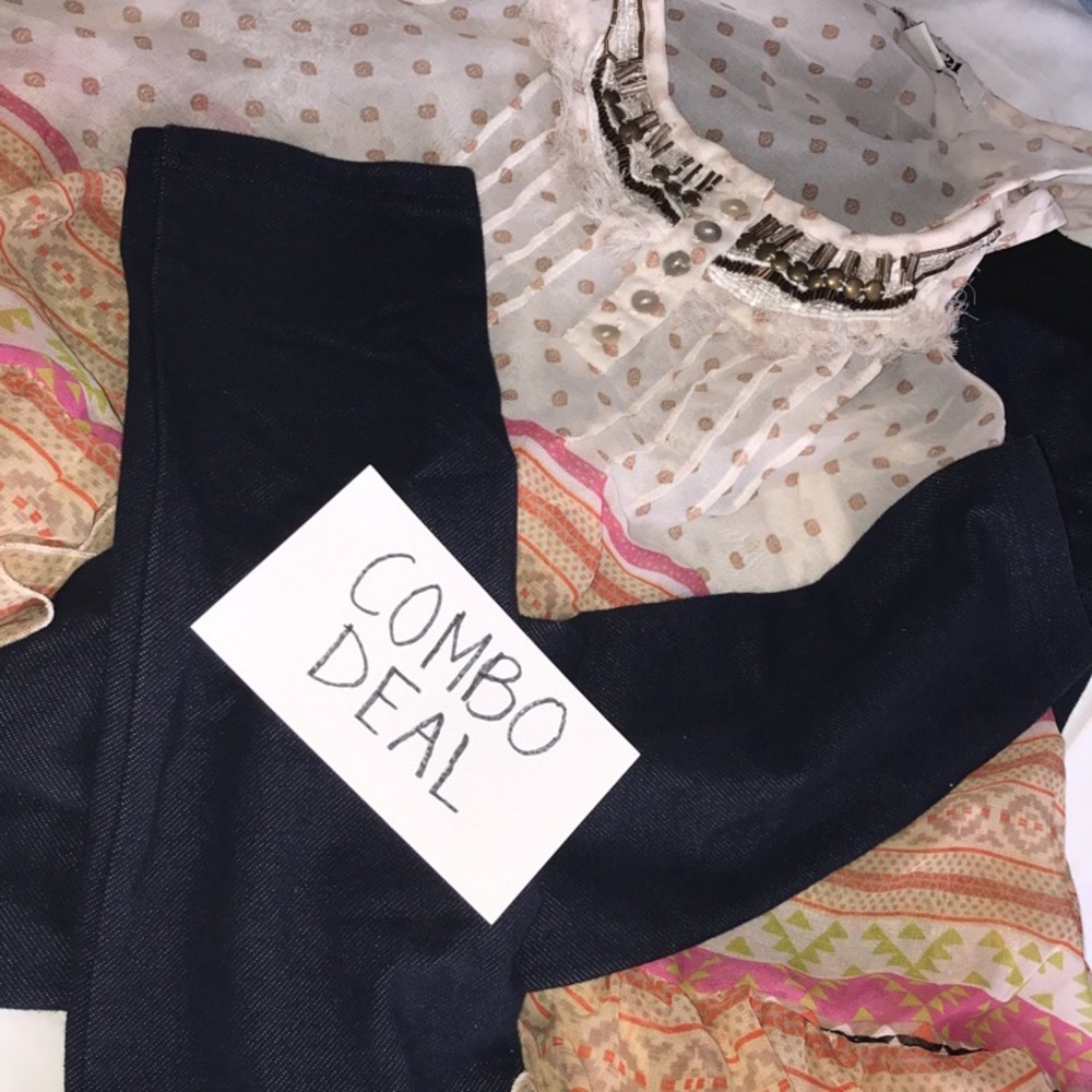 Stitched tank & jeans 2/1